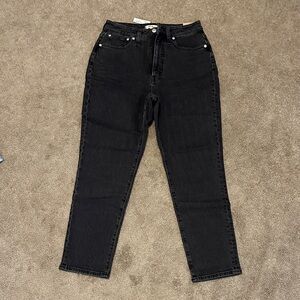 Madewell High Rise Black Women's Jeans